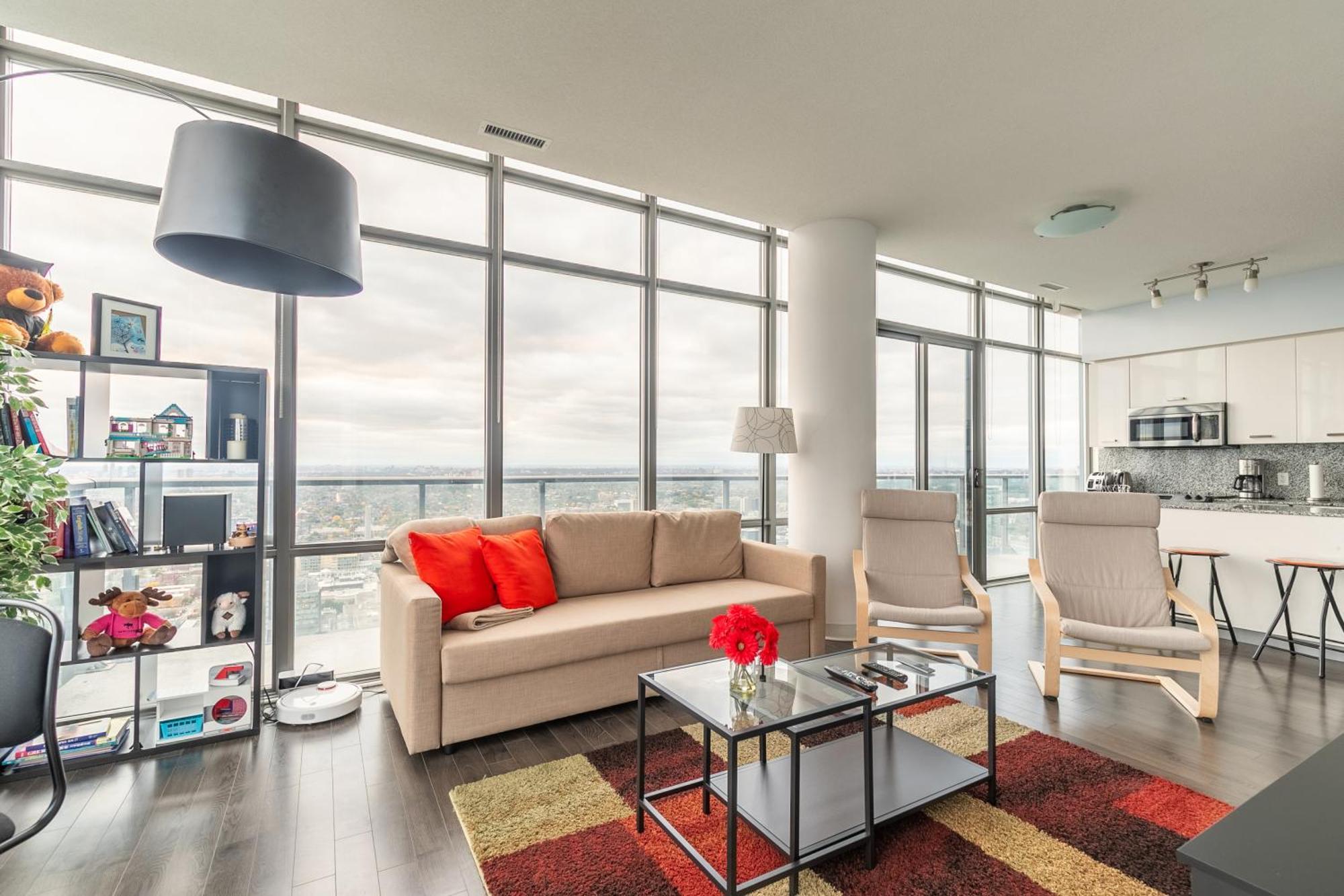 Great View High Rise In Central Toronto Exterior foto