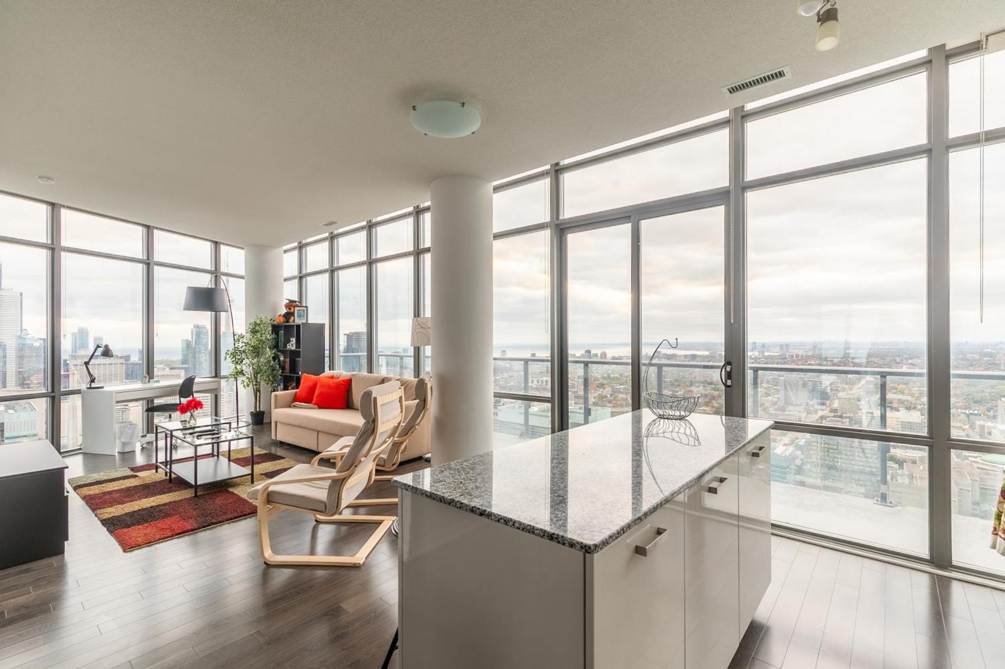 Great View High Rise In Central Toronto Exterior foto