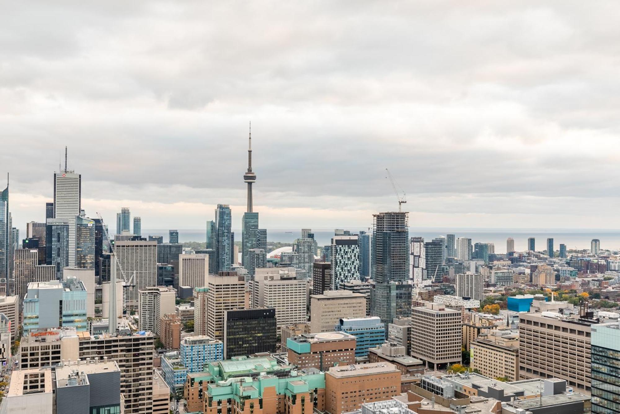 Great View High Rise In Central Toronto Exterior foto