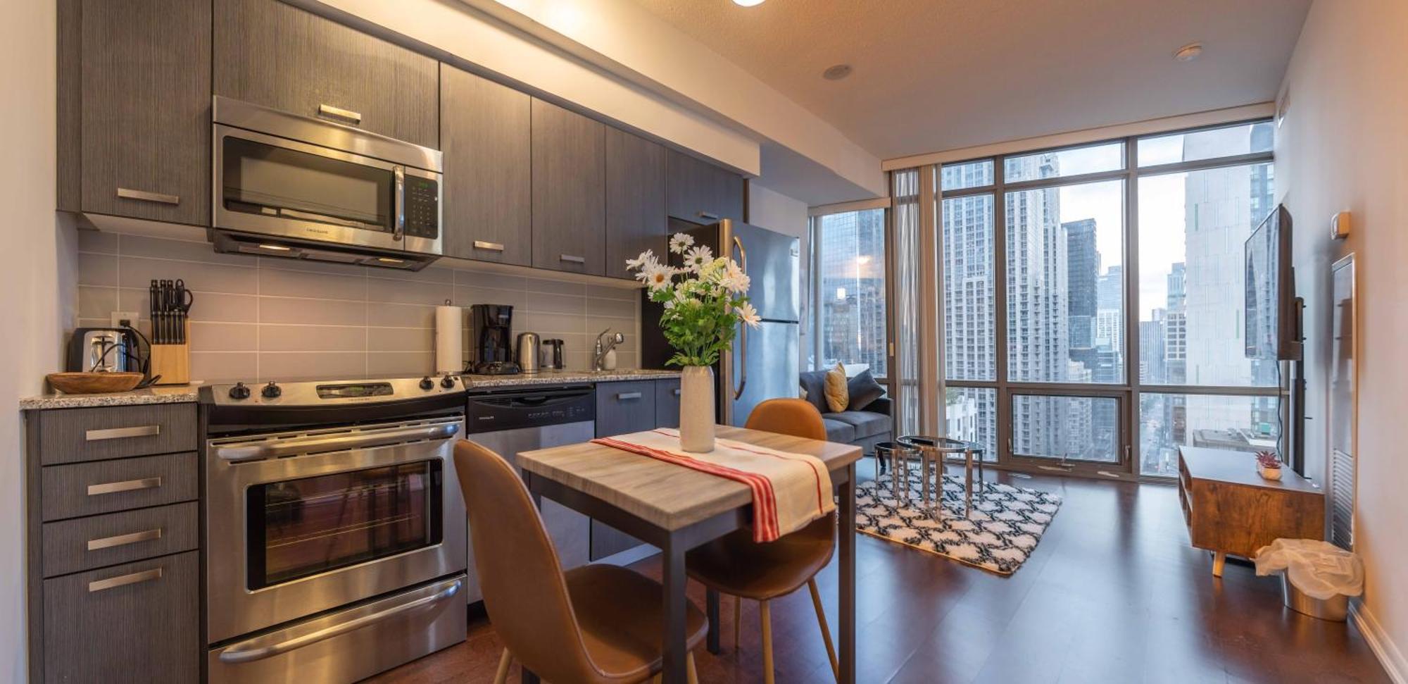 Great View High Rise In Central Toronto Exterior foto